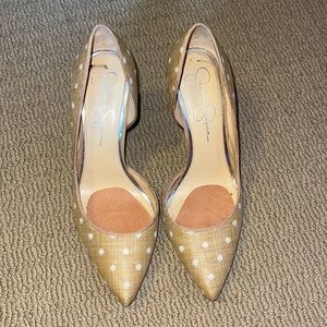 Jessica Simpson heels with foot cushion